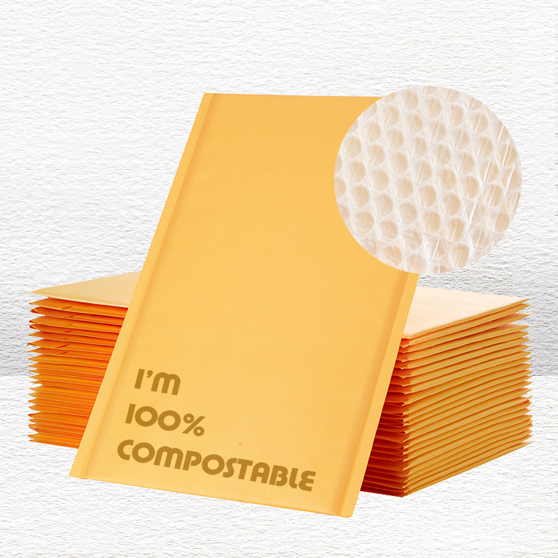 biodegradable kraft bubble envelope